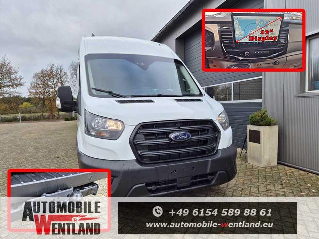 Ford Transit - 350 L4H3 2.0 EcoBlue 130PS Trend Heckantrieb 3,5t 2-Sitzer AHK Sitzheizung Frontscheibe beheizb. Klimaautomatik Navi PDC v+h Bluetooth DAB Apple CarPlay Android Auto Tempomat Ganzj.Reifen
