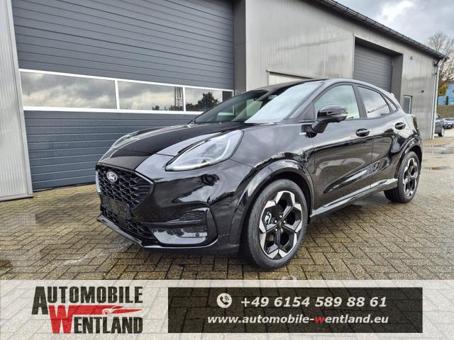 Ford Puma ST-Line X 1.0 EcoBoost Hybrid 125PS Automatik 360&deg;Kamera AbstandsTempomat el.Heckklappe Premium Leder (Sensico) B+O-Sound Klimaautomatik Sitzheizung Lenkradheizung Frontscheibe beheizb. Ford-Navi SYNC4 Bluetooth Apple CarPlay Android Auto PDC v+h 1 