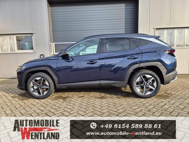 Hyundai TUCSON Trend 1.6 T-GDI 150PS Automatik TZ 2026 Teil-Leder Sitzheizung v+h Lenkradheizung Klimaautomatik Navi Touchscreen DAB+ Apple CarPlay + Android Auto PDC R&uuml;ckf.-Kamera Matrix-LED-Scheinw. 
