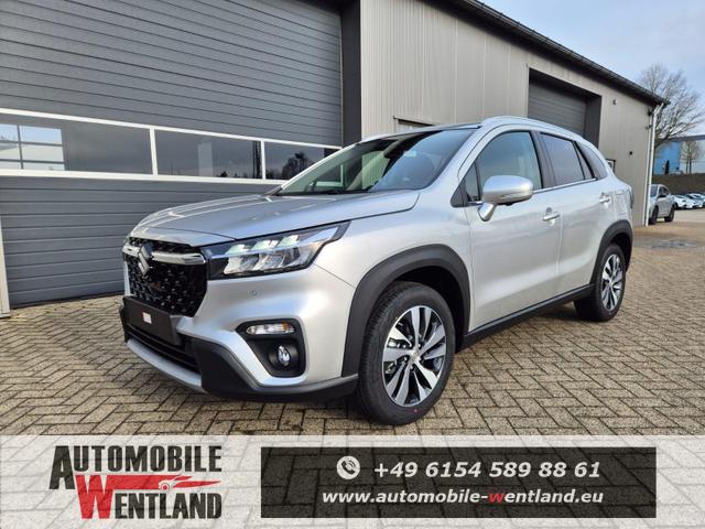 Suzuki S-Cross - Comfort+ 110PS Automatik MHEV 1.4 Boosterjet Teilleder Navi Klimaautomatik Sitzheizung ACC PDC v+h 4x Kamera Suzuki-Radio Apple CarPlay Android Auto Touchscreen 2xKeyless 17-LM
