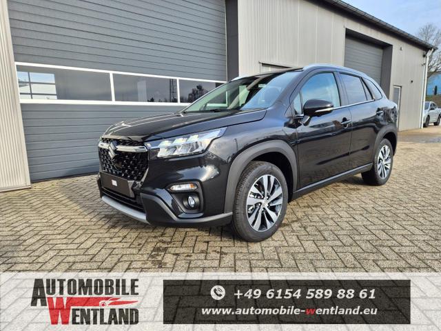 Suzuki S-Cross - Comfort+ 110PS MHEV 4x4 ALLGRIP 1.4 Boosterjet Teilleder Navi Klimaautomatik Sitzheizung ACC PDC v+h 4x Kamera Suzuki-Radio Apple CarPlay Android Auto Touchscreen 2xKeyless 17-LM