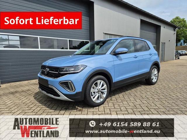 Volkswagen T-Cross - 1.0 TSI 116PS DSG Life LED-Matrix-Scheinwerfer Klimaautomatik Sitzheizung PDC R&uuml;ckf.Kamera 17-LM abged.Scheiben 2xKeyless DAB+ Bluetooth Touchscreen Apple CarPlay Android Auto