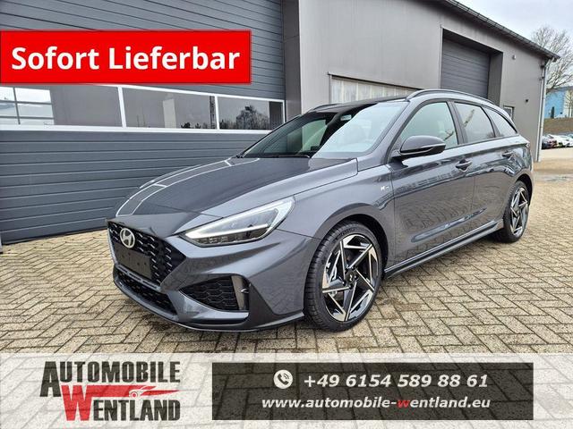 Hyundai i30 Kombi 1.6 T-GDI 150PS Automatik N-Line MY2026 Sitzheizung Lenkradheizung Klimaautomatik Navi 10,3"-Touchscreen Bluelink Apple CarPlay + Android Auto PDC v+h R&uuml;ckf.Kamera 18-LM 