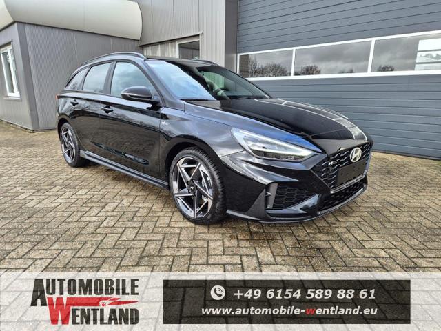 Hyundai i30 Kombi 1.6 T-GDI 150PS Automatik N-Line MY2026 Sitzheizung Lenkradheizung Klimaautomatik Navi 10,3"-Touchscreen Bluelink Apple CarPlay + Android Auto PDC v+h R&uuml;ckf.Kamera 18-LM 