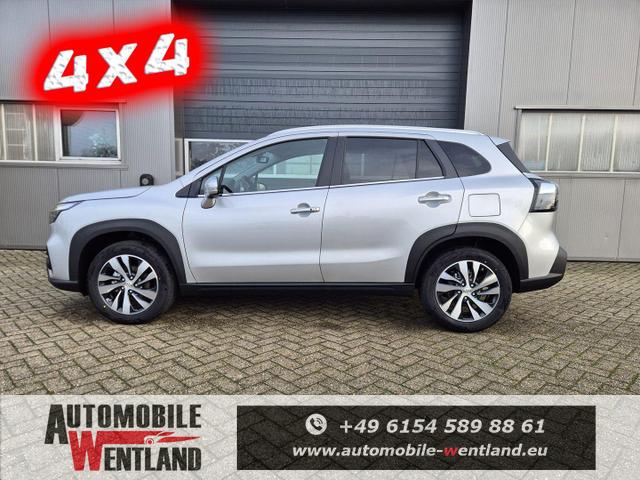Suzuki S-Cross Comfort+ 110PS Automatik MHEV 4x4 ALLGRIP 1.4 Boosterjet Teilleder Navi Klimaautomatik Sitzheizung ACC PDC v+h 4x Kamera Suzuki-Radio Apple CarPlay Android Auto Touchscreen 2xKeyless 17-LM 