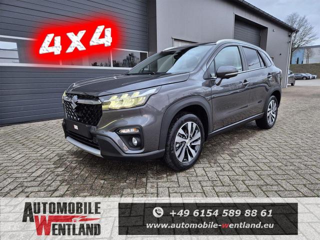 Suzuki S-Cross Comfort+ 110PS Automatik MHEV 4x4 ALLGRIP 1.4 Boosterjet Teilleder Navi Klimaautomatik Sitzheizung ACC PDC v+h 4x Kamera Suzuki-Radio Apple CarPlay Android Auto Touchscreen 2xKeyless 17-LM 