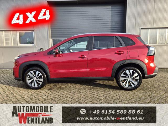 Suzuki S-Cross Comfort+ 110PS Automatik MHEV 4x4 ALLGRIP 1.4 Boosterjet Teilleder Navi Klimaautomatik Sitzheizung ACC PDC v+h 4x Kamera Suzuki-Radio Apple CarPlay Android Auto Touchscreen 2xKeyless 17-LM 