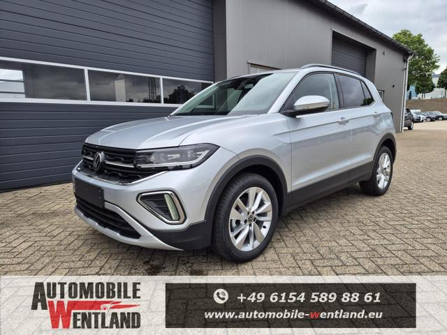 Volkswagen T-Cross - 1.0 TSI 116PS DSG Life LED-Matrix-Scheinwerfer Klimaautomatik Sitzheizung PDC R&uuml;ckf.Kamera 17-LM abged.Scheiben 2xKeyless DAB+ Bluetooth Touchscreen Apple CarPlay Android Auto