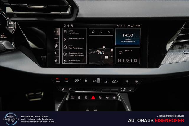 Audi A3 Sportback 2,0 TFSI S-tronic quattro S-l -LAG. 