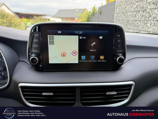 Hyundai TUCSON 1.6 T-GDI Navi SHZ AHK 18" Allwetter 