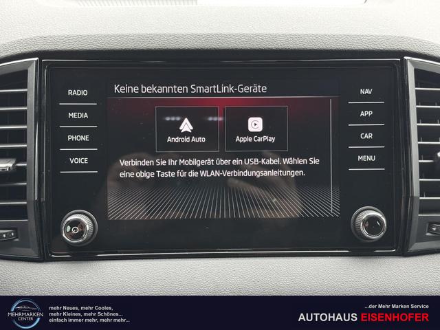 Neue Skoda Karoq Sportline top Austastung 