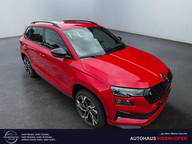 Neue Skoda Karoq Sportline top Austastung 