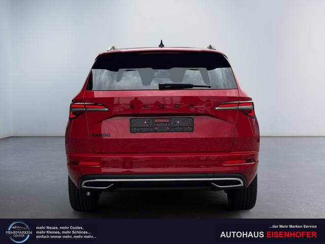 Neue Skoda Karoq Sportline top Austastung 