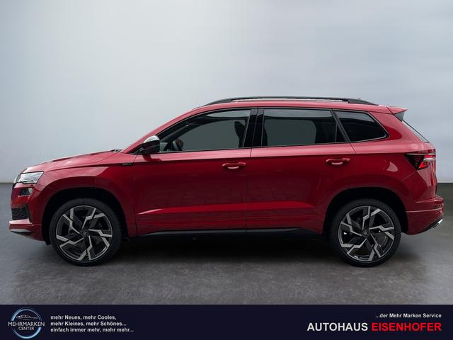 Neue Skoda Karoq Sportline top Austastung 