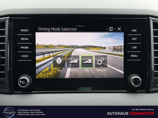 Neue Skoda Karoq Sportline top Austastung 