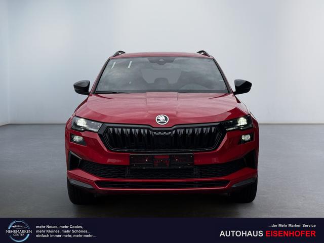 Neue Skoda Karoq Sportline top Austastung 