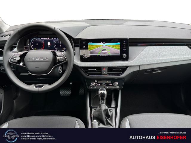 Skoda Scala 1,0 TSI DSG Selection 2Zonenklima 2x Einparkhilfe Kamera LED el.Heckklappe beheitzte Frontscheibe 5J Garantie 