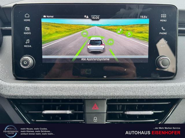 Skoda Scala 1,0 TSI DSG Selection 2Zonenklima 2x Einparkhilfe Kamera LED el.Heckklappe beheitzte Frontscheibe 5J Garantie 