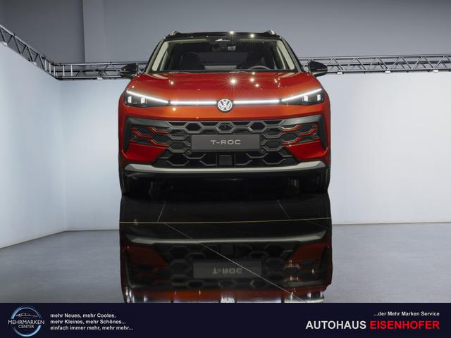 Volkswagen T-Roc 1,5 eTSI DSG R-Line LED Plus Anh&auml;ngerkupplung Navi Sitzheizung beheiztes Lenkrad 18 Zoll Alu el.Heckklappe 5J Garantie 