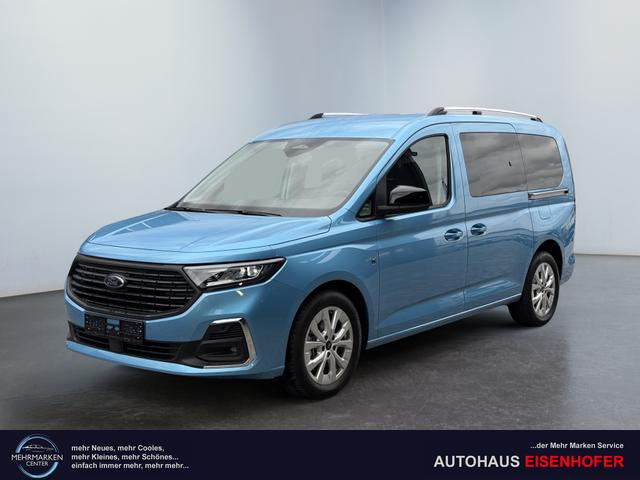 Ford Grand Tourneo - Titanium 2,0 TDCI L2 7 Sitzer 2ZKlima LED Scheinwerfer Anh&auml;ngerkupplung Sitzheizung Einparkhilfe Kamera 17 Zoll Leichtmetall ACC