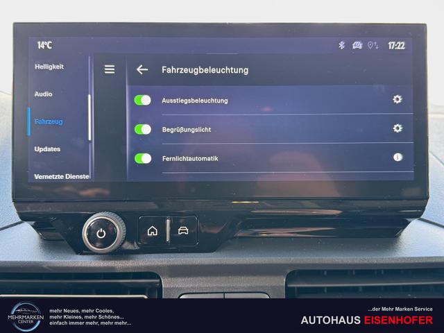 Toyota Proace City Verso 1,5 D-4D Family Automatik L2 7 Sitzer 2ZoKlima Einparkhilfe Apple Kamera 17 Zoll AluTempomat DAB 10 Display 