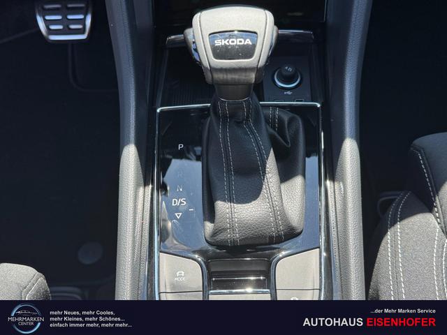 Skoda Karoq Sportline 1,5 TSI DSG 2ZKlima 4x Sitzheizung beheizte Frontscheibe Canton Totewinkel 5J Garantie 