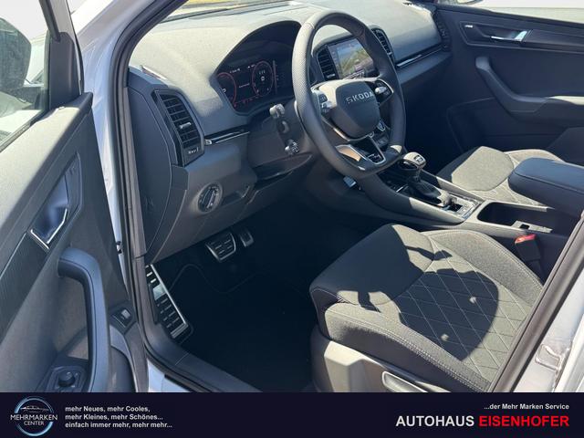Skoda Karoq Sportline 1,5 TSI DSG 2ZKlima 4x Sitzheizung beheizte Frontscheibe Canton Totewinkel 5J Garantie 