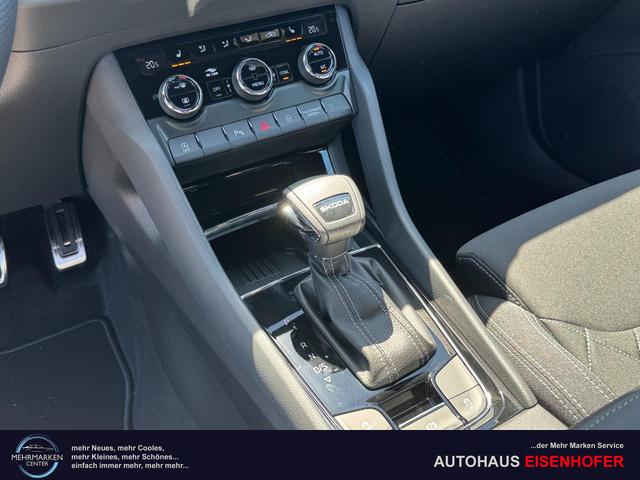 Skoda Karoq Sportline 1,5 TSI DSG 2ZKlima 4x Sitzheizung beheizte Frontscheibe Canton Totewinkel 5J Garantie 