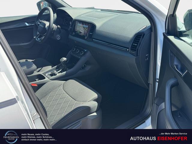 Skoda Karoq Sportline 1,5 TSI DSG 2ZKlima 4x Sitzheizung beheizte Frontscheibe Canton Totewinkel 5J Garantie 
