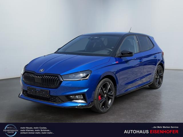 Skoda Fabia - 130 1,5 TSI DSG 2 ZoKlima ACC Navi 2x Einparkhilfe Kessy 18 Zoll beheiztes Lenkrad Sitzheizung Sunset 5J Garantie