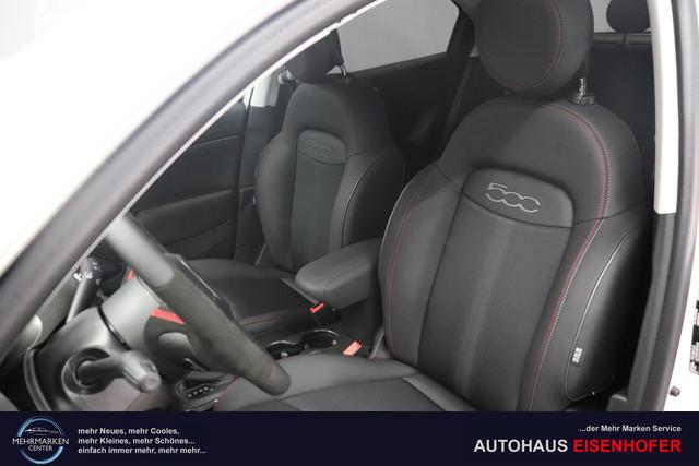 500X MY23 SPORT HYBRID 1.5 GSE 96 kW (130 PS)296 - Gelato Weiß 328 - Stoff "Arrow Electro" Schwarz