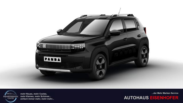Fiat Panda - La Prima HYBRID 1.2 eDCT 81 kW (110 PS) Klimaautomatik, Radio, DAB, Navigationssystem, Lenkradheizung, Sitzheizung, Induktionsladen für Smartphones, LED-Scheinwerfer, Lichtsensor, Regensensor, Tempomat, 17 Zoll Leichtmetallfelgen, uvm