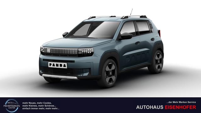 Fiat Panda - La Prima HYBRID 1.2 eDCT 81 kW (110 PS) Klimaautomatik, Radio, DAB, Navigationssystem, Lenkradheizung, Sitzheizung, Induktionsladen für Smartphones, LED-Scheinwerfer, Lichtsensor, Regensensor, Tempomat, 17 Zoll Leichtmetallfelgen, uvm