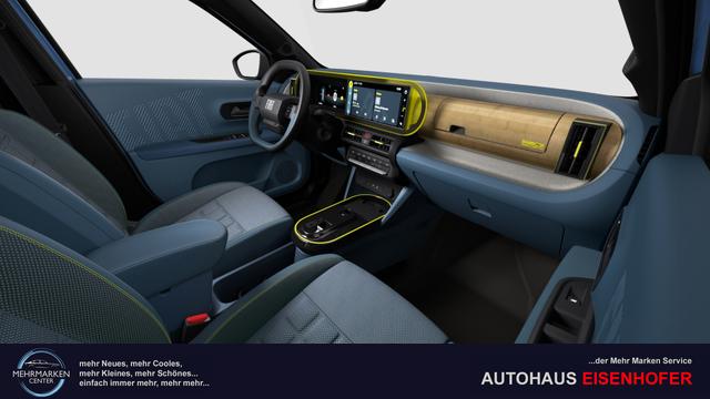 Fiat Grande Panda La Prima Lago Blau, Beispielbilder, ggf. teilweise mit Sonderausstattung