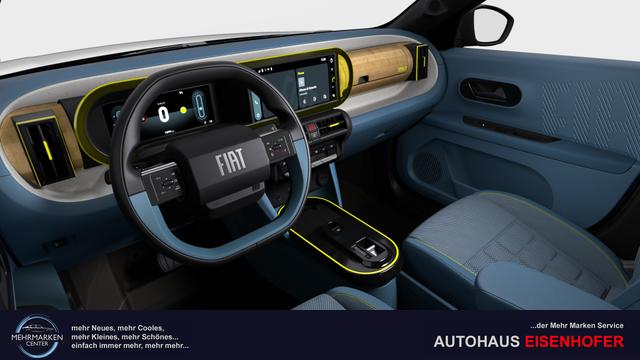 Fiat Grande Panda Gelato Weiß, Beispielbilder, ggf. teilweise mit Sonderausstattung