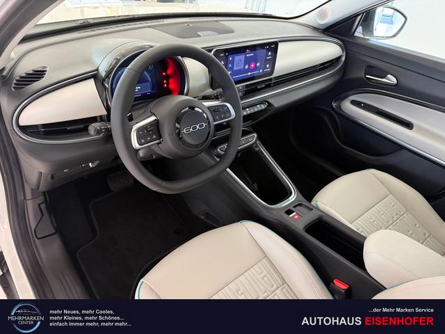 Fiat 600 La Prima Gelato Weiss Bicolore