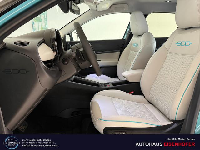 Fiat 600 La Prima Aqua Blau Bicolore