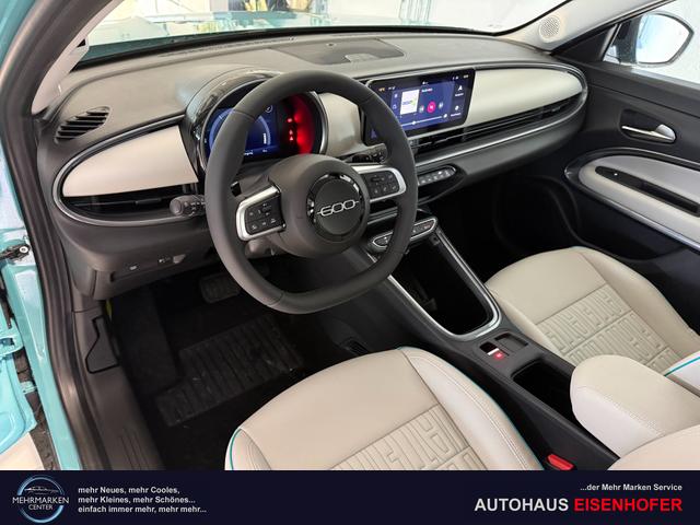 Fiat 600 La Prima Aqua Blau Bicolore