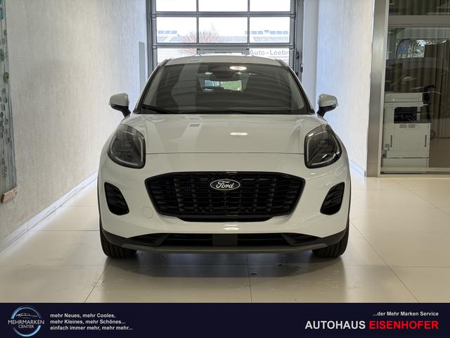 Ford Puma - Titanium 1.0 EcoBoost Hybrid 92 kW (125 PS) Lenkradheizung, Sitzheizung, DAB, Navigationssystem, Radio, Apple CarPlay, Android Auto, Einparkhilfe hinten, R&uuml;ckfahrkamera, Verkehrsschild-Erkennungssystem, 17"-LM-Felgen, uvm.