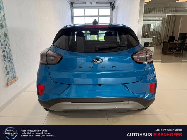 Ford Puma Titanium Digital Aqua Blau