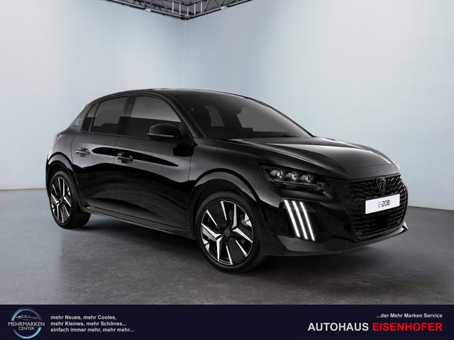 Peugeot e-208 - 54kWh 156PS/115kW GT Pack 2026, 421km WLTP | +17" ALU +Glasdach +RFK +Adaptiver Tempomat +P.Sensor V+H +EL. Fahrersitz +Massage +Apple CarPlay +W&auml;rmepumpe