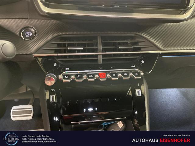 Peugeot e-208 54kWh 156PS/115kW GT Pack 2026, 421km WLTP | +17" ALU +Glasdach +RFK +Adaptiver Tempomat +P.Sensor V+H +EL. Fahrersitz +Massage +Apple CarPlay +W&auml;rmepumpe 
