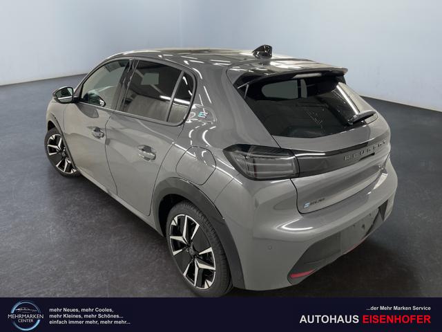 Peugeot e-208 54kWh 156PS/115kW GT Pack 2026, 421km WLTP | +17" ALU +Glasdach +RFK +Adaptiver Tempomat +P.Sensor V+H +EL. Fahrersitz +Massage +Apple CarPlay +W&auml;rmepumpe 