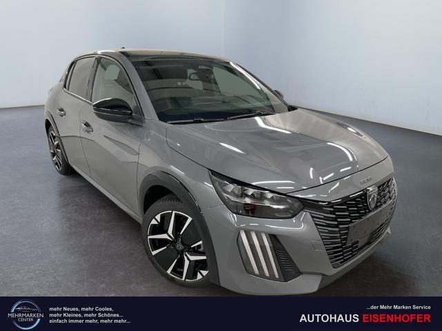 Peugeot e-208 - 54kWh 156PS/115kW GT Pack 2026, 421km WLTP | +17" ALU +Glasdach +RFK +Adaptiver Tempomat +P.Sensor V+H +EL. Fahrersitz +Massage +Apple CarPlay +W&auml;rmepumpe