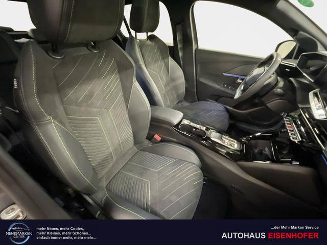 Peugeot e-208 54kWh 156PS/115kW GT Pack 2026, 421km WLTP | +17" ALU +Glasdach +RFK +Adaptiver Tempomat +P.Sensor V+H +EL. Fahrersitz +Massage +Apple CarPlay +W&auml;rmepumpe 
