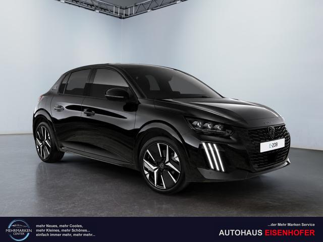 Peugeot e-208 - 54kWh 156PS/115kW GT Pack 2026, 421km WLTP | +17" ALU +Glasdach +RFK +Adaptiver Tempomat +P.Sensor V+H +EL. Fahrersitz +Massage +Apple CarPlay +W&auml;rmepumpe