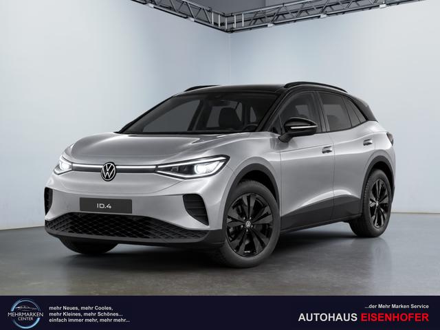 Volkswagen ID.4 - Style Edition 77 kWh 286PS/ 210kW 2027 +AHKschwenkbar +19"BergenSchwarz +SchwarzeSpiegelkappen +Dachleiste/C-S&auml;ulenSchwarz +DachrelingSchwarz +SchwarzesModellEmblem +PanoramaGlasdach +IQ.Light +360&deg;AreaView +ACC +TravelAssist +ParkAssistPro +ErgoActive +Massage