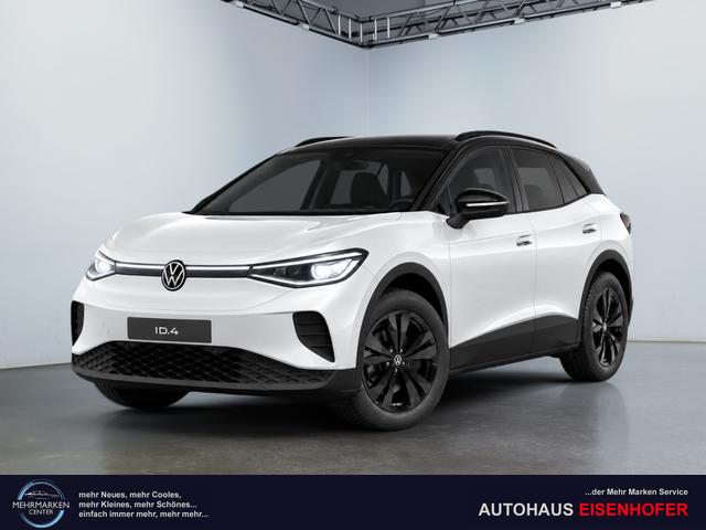 Volkswagen ID.4 - Style Edition 77 kWh 286PS/ 210kW 2027 +AHKschwenkbar +19"BergenSchwarz +SchwarzeSpiegelkappen +Dachleiste/C-S&auml;ulenSchwarz +DachrelingSchwarz +SchwarzesModellEmblem +PanoramaGlasdach +IQ.Light +360&deg;AreaView +ACC +TravelAssist +ParkAssistPro +ErgoActive +Massage