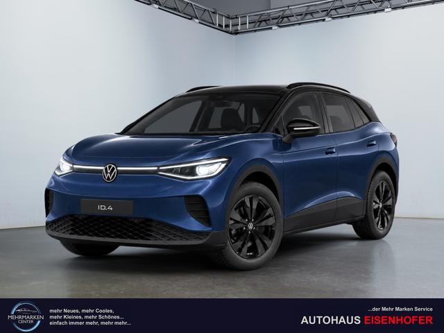 Volkswagen ID.4 - Style Edition 77 kWh 286PS/ 210kW 2027 +AHKschwenkbar +19"BergenSchwarz +SchwarzeSpiegelkappen +Dachleiste/C-S&auml;ulenSchwarz +DachrelingSchwarz +SchwarzesModellEmblem +PanoramaGlasdach +IQ.Light +360&deg;AreaView +ACC +TravelAssist +ParkAssistPro +ErgoActive +Massage