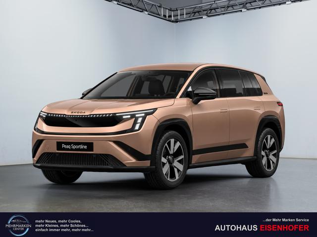 Skoda Peaq - Sportline 286PS/210kW 91kWh 633km WLTP +20"Okapi +DCC +MatrixLED +360&deg;AreaView +ACC +TravelAssist3.0 +SideAssist +KESSYAdvanced +Elektr.Sitze+Memory +Sportsitze +Sitzhzg.v+h +Lenkradhzg +W&auml;rmepumpe +Elektr.Heckklappe +13,6"Touch +Navi